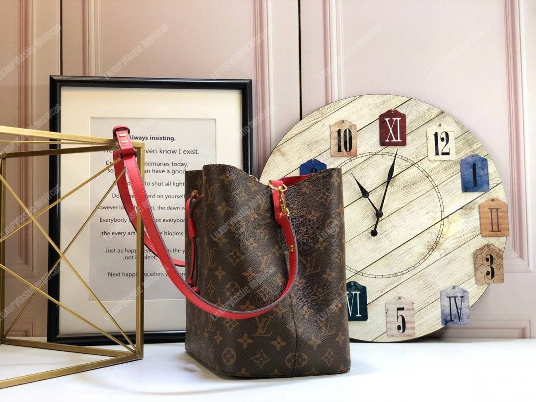 LV NéoNoé Bag Monogram Coquelicot