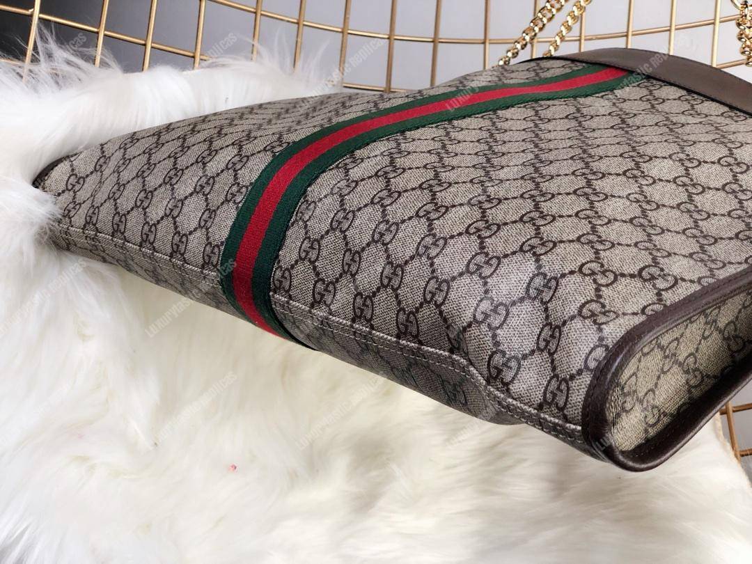 G*u*i exclusive rajah gg tote gg sup*e beige black