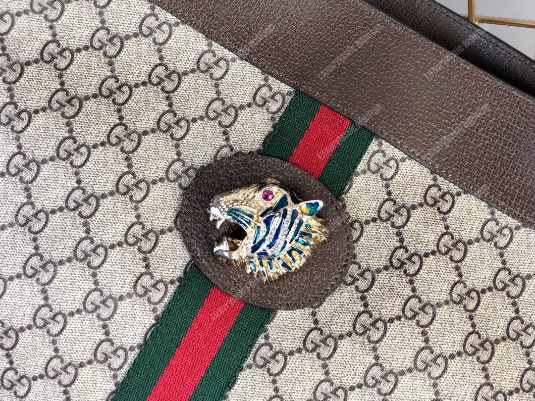 G*u*i exclusive rajah gg tote gg sup*e beige black