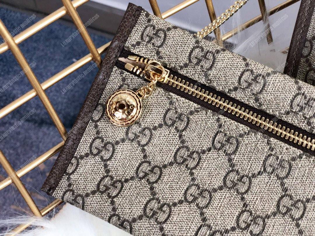 G*u*i exclusive rajah gg tote gg sup*e beige black