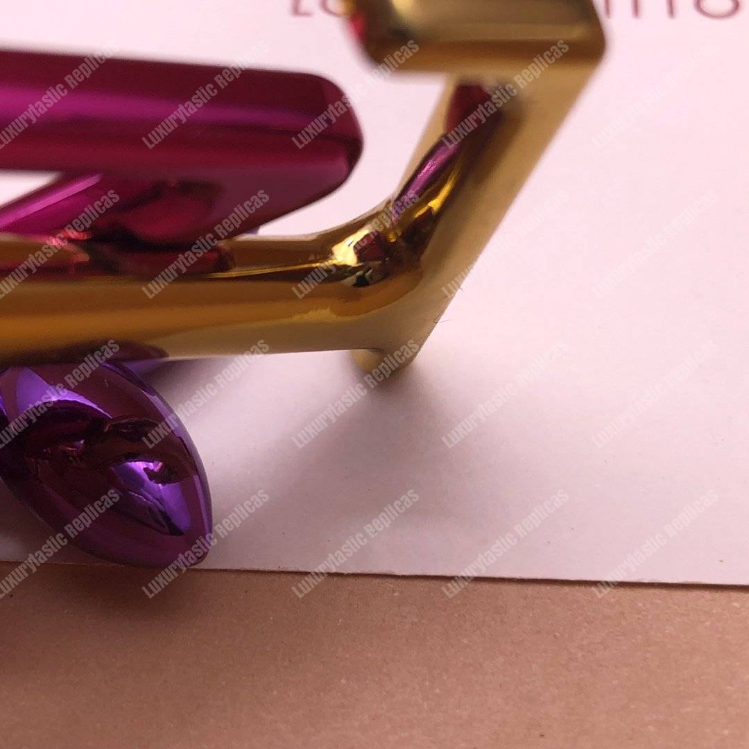 LV New Wave Bag Charm & Key Holder