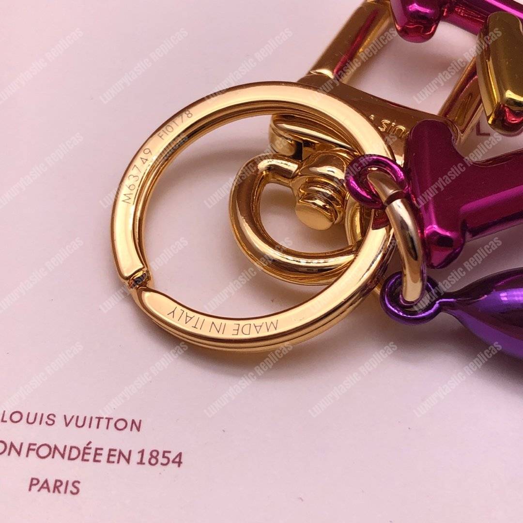 LV New Wave Bag Charm & Key Holder