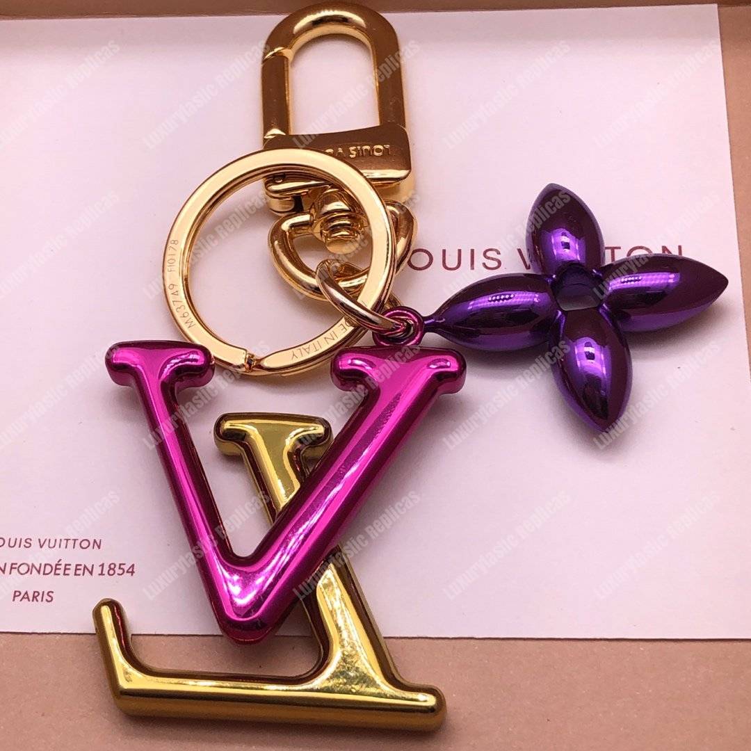 LV New Wave Bag Charm & Key Holder