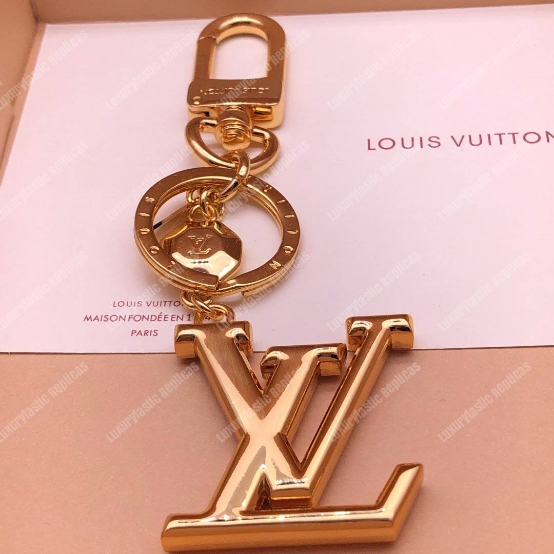 LV Facettes Bag Charm & Key Holder