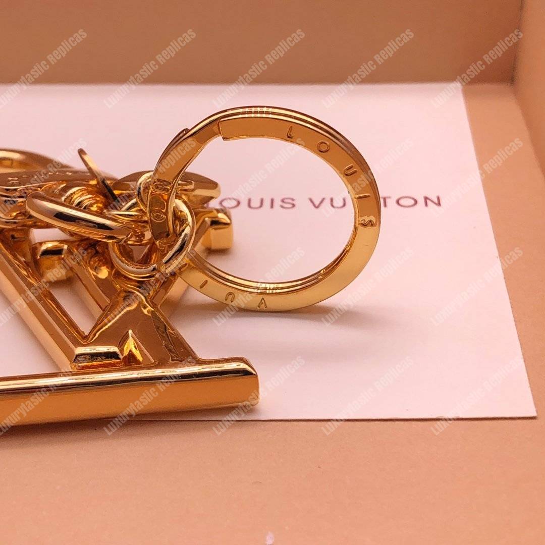 LV Facettes Bag Charm & Key Holder