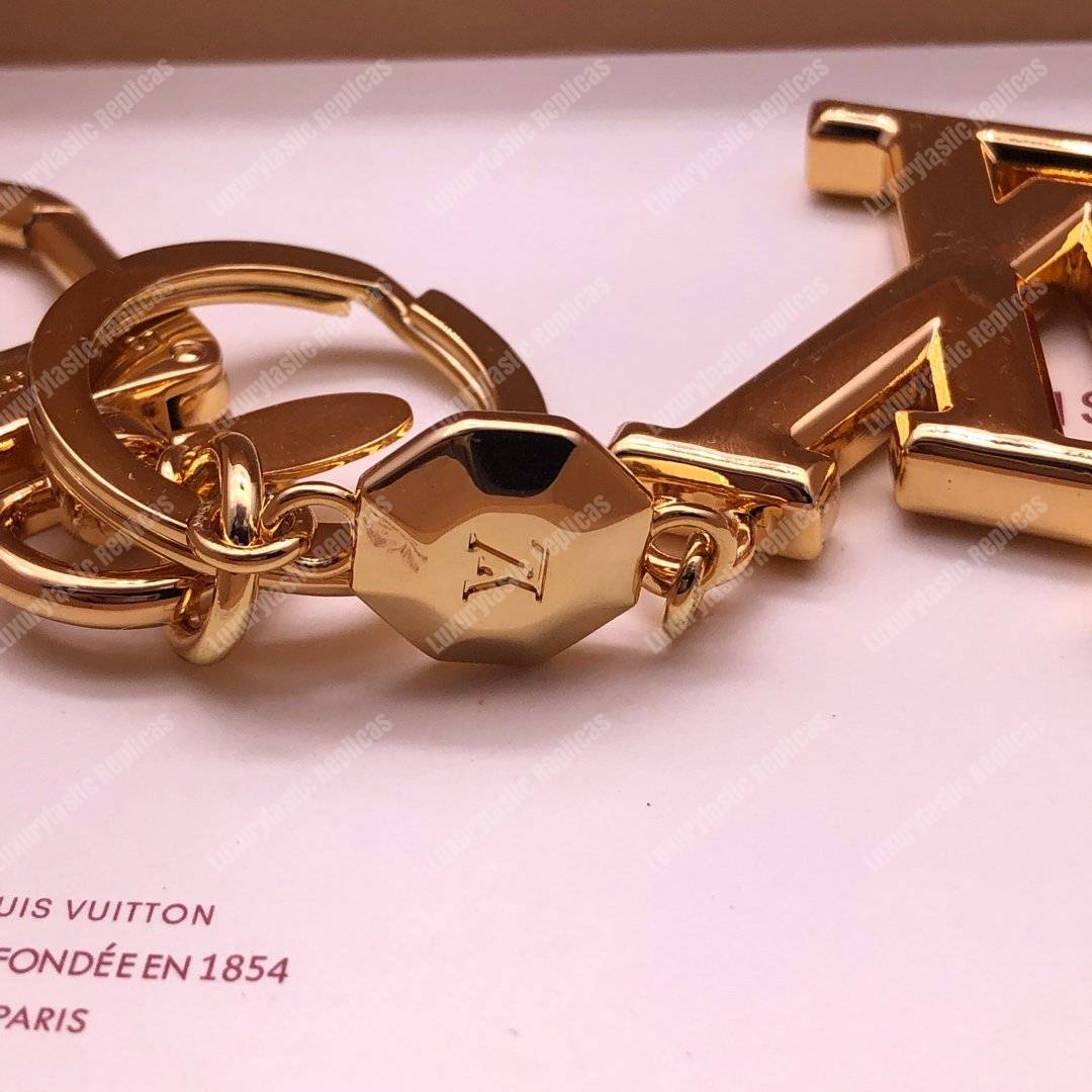 LV Facettes Bag Charm & Key Holder