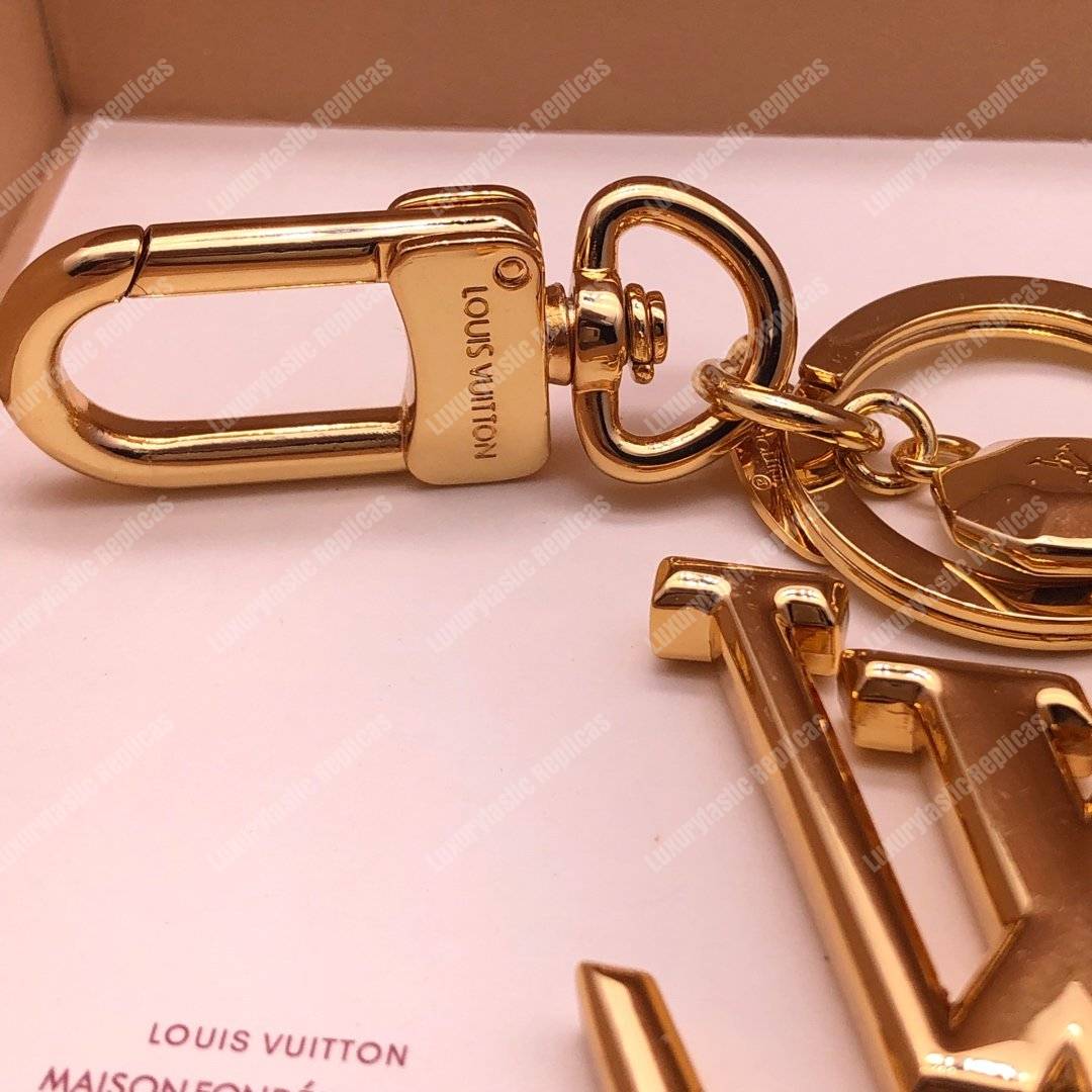 LV Facettes Bag Charm & Key Holder