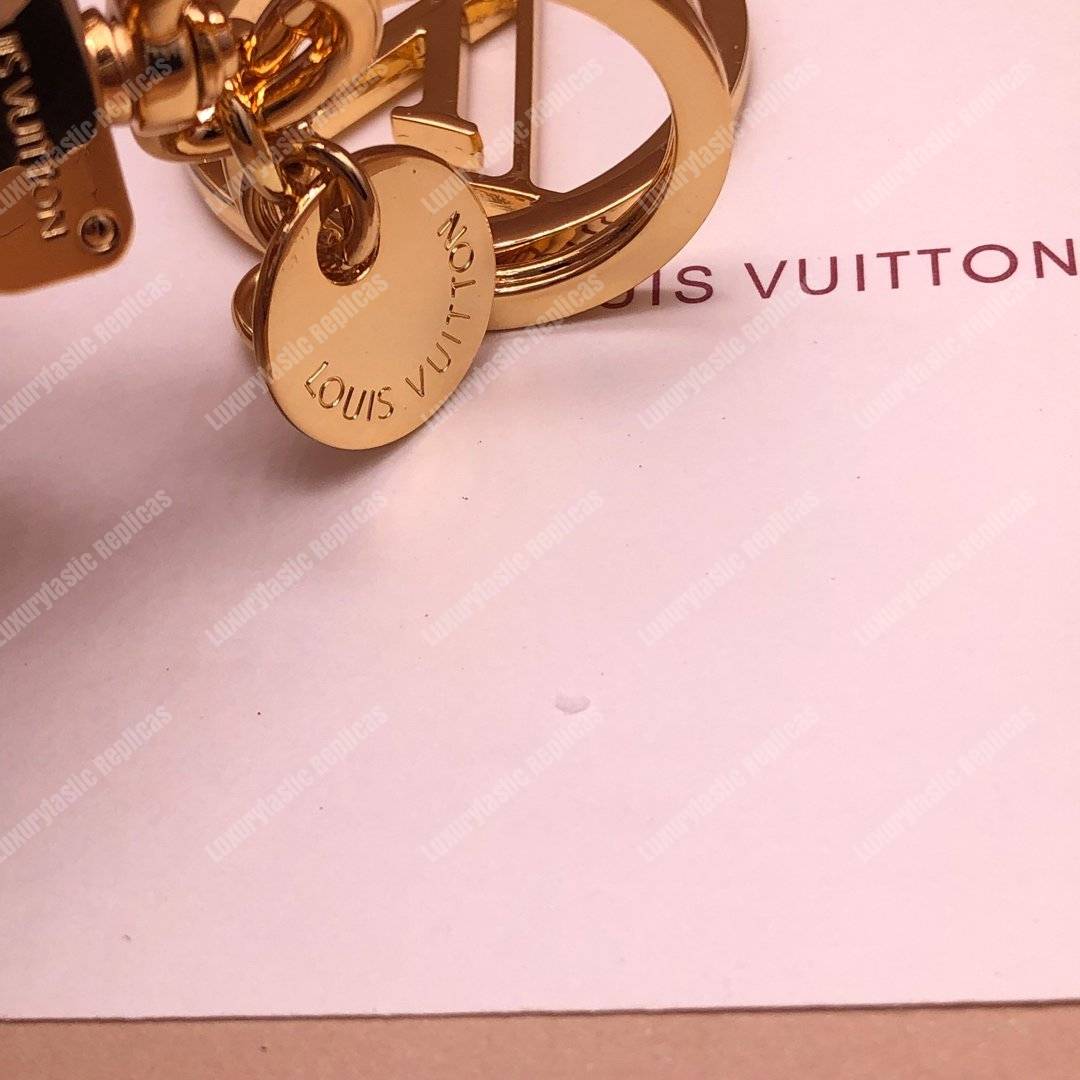 LV Circle Bag Charm & Key Holder