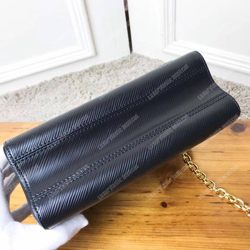 LV Twist MM Epi Leather Sunburst Noir