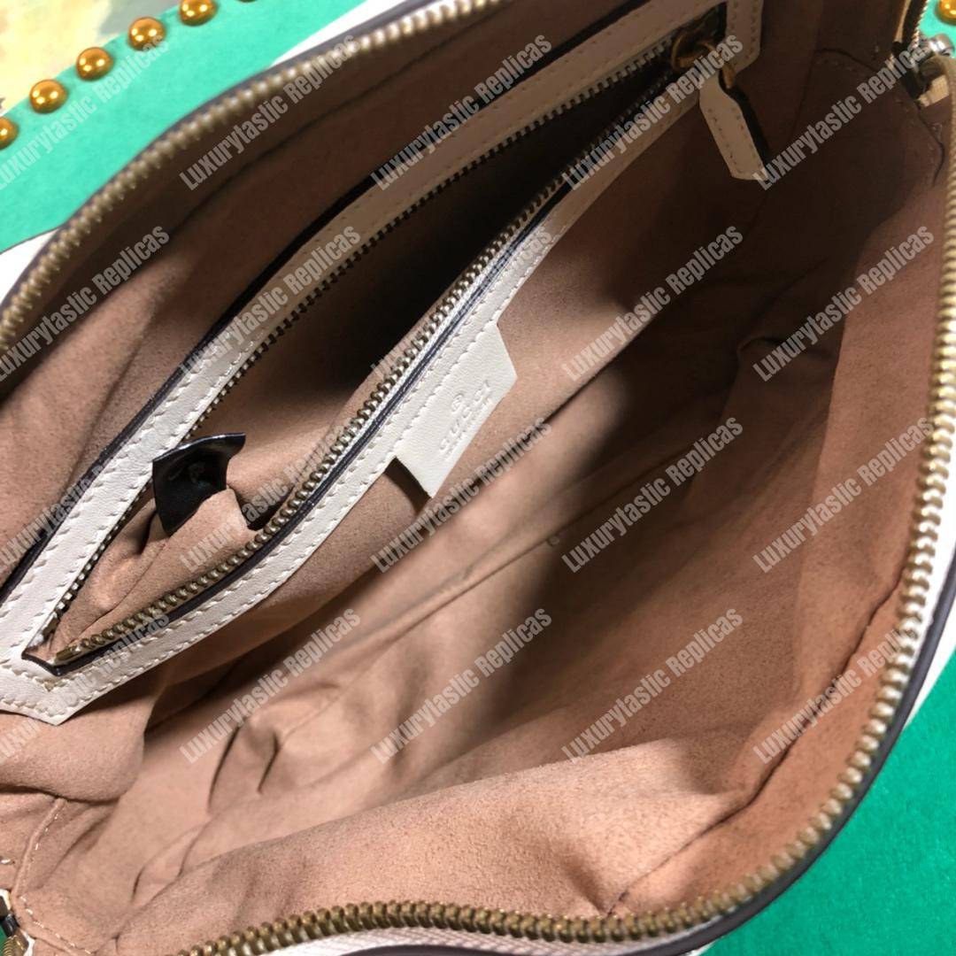 G*u*i gg marmont matelassé leather belt bag pre-fall 2018 white