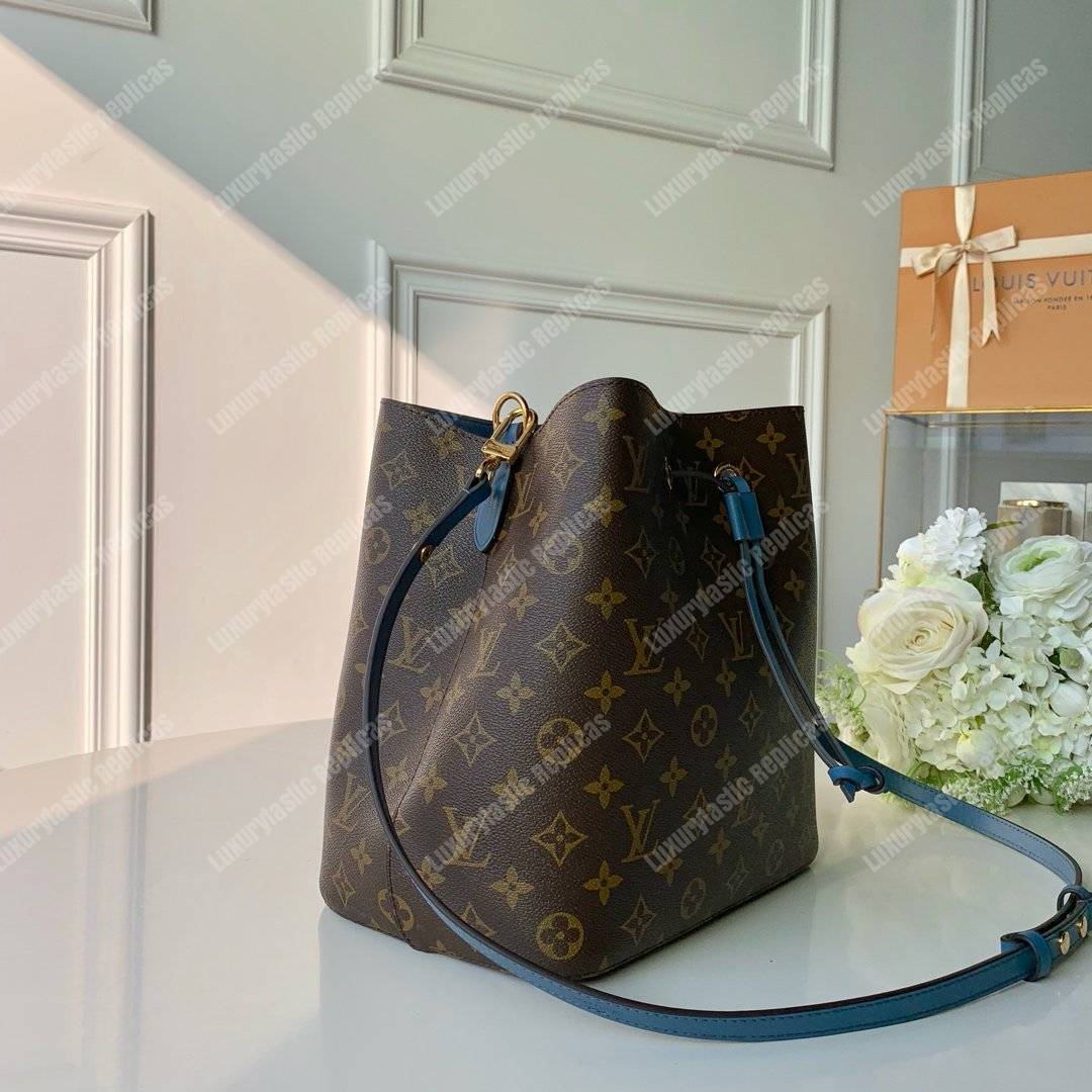 LV NéoNoé Bag Monogram Bleu Jean