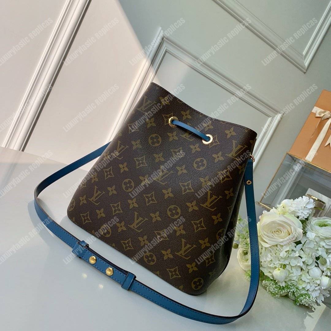 LV NéoNoé Bag Monogram Bleu Jean