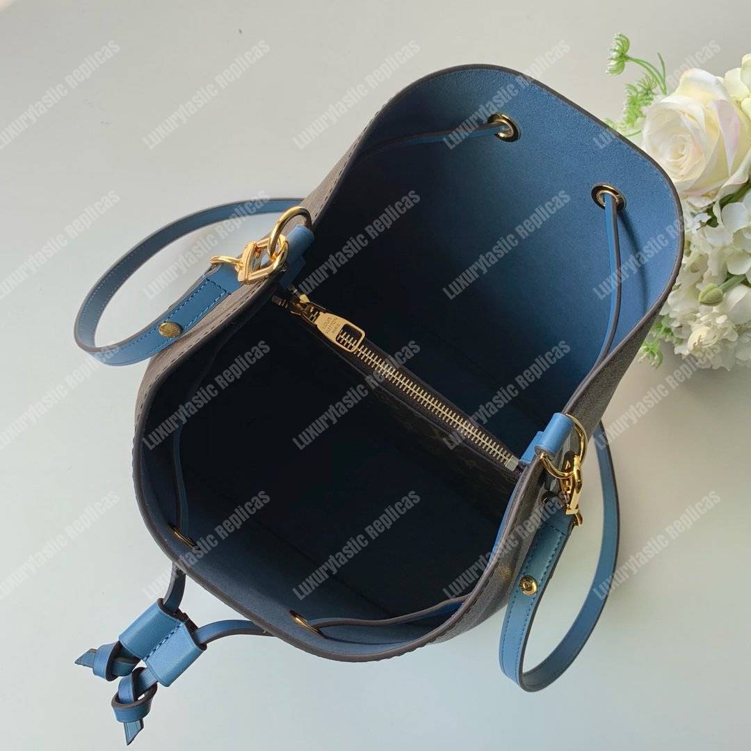 LV NéoNoé Bag Monogram Bleu Jean