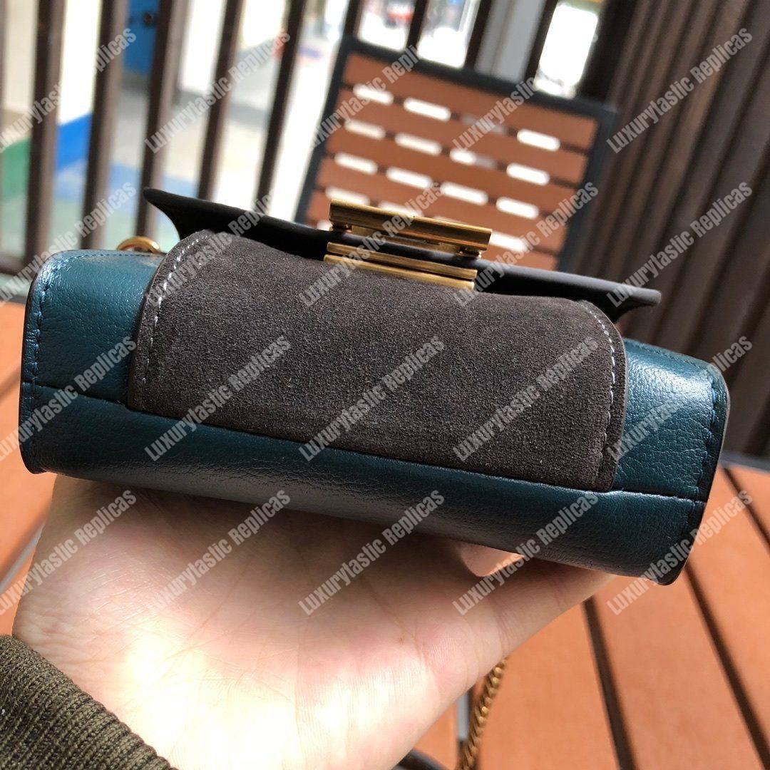 Givenchy GV3 Nano Leather Belt Bag Green