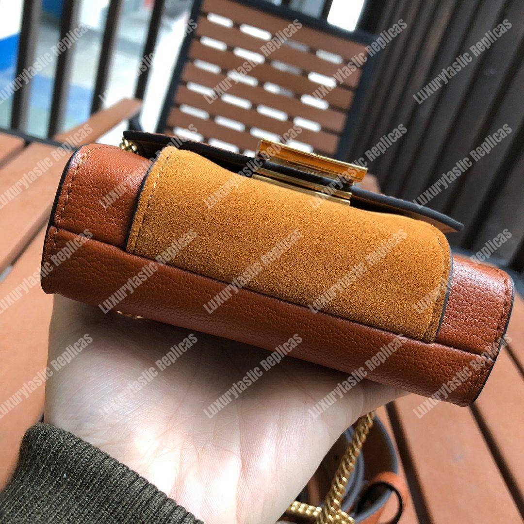 Givenchy GV3 Nano Leather Belt Bag Cognac