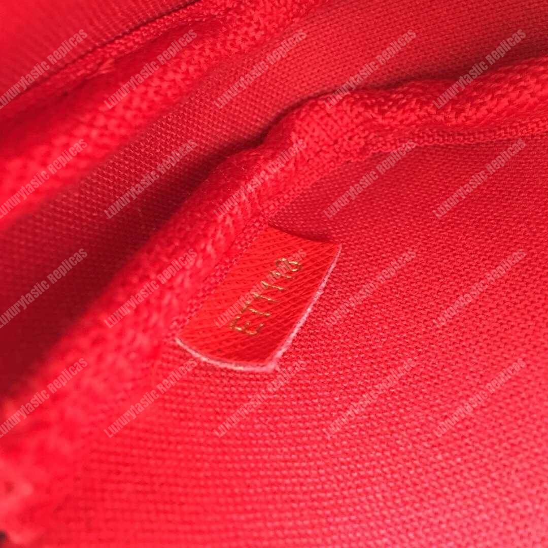 LV Mini Pochette Accessoires Lion and Cheetah