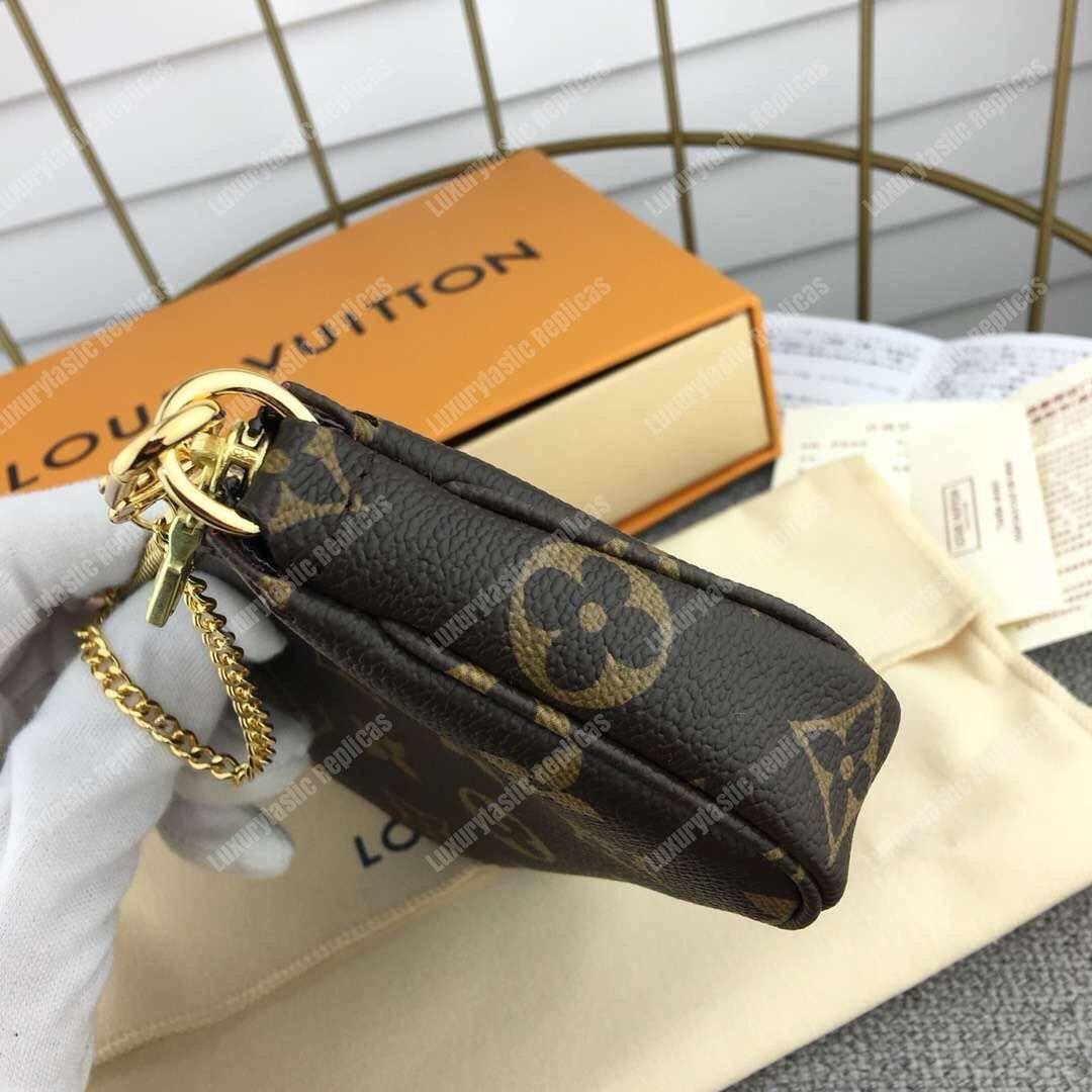 LV Mini Pochette Accessoires Lion and Cheetah