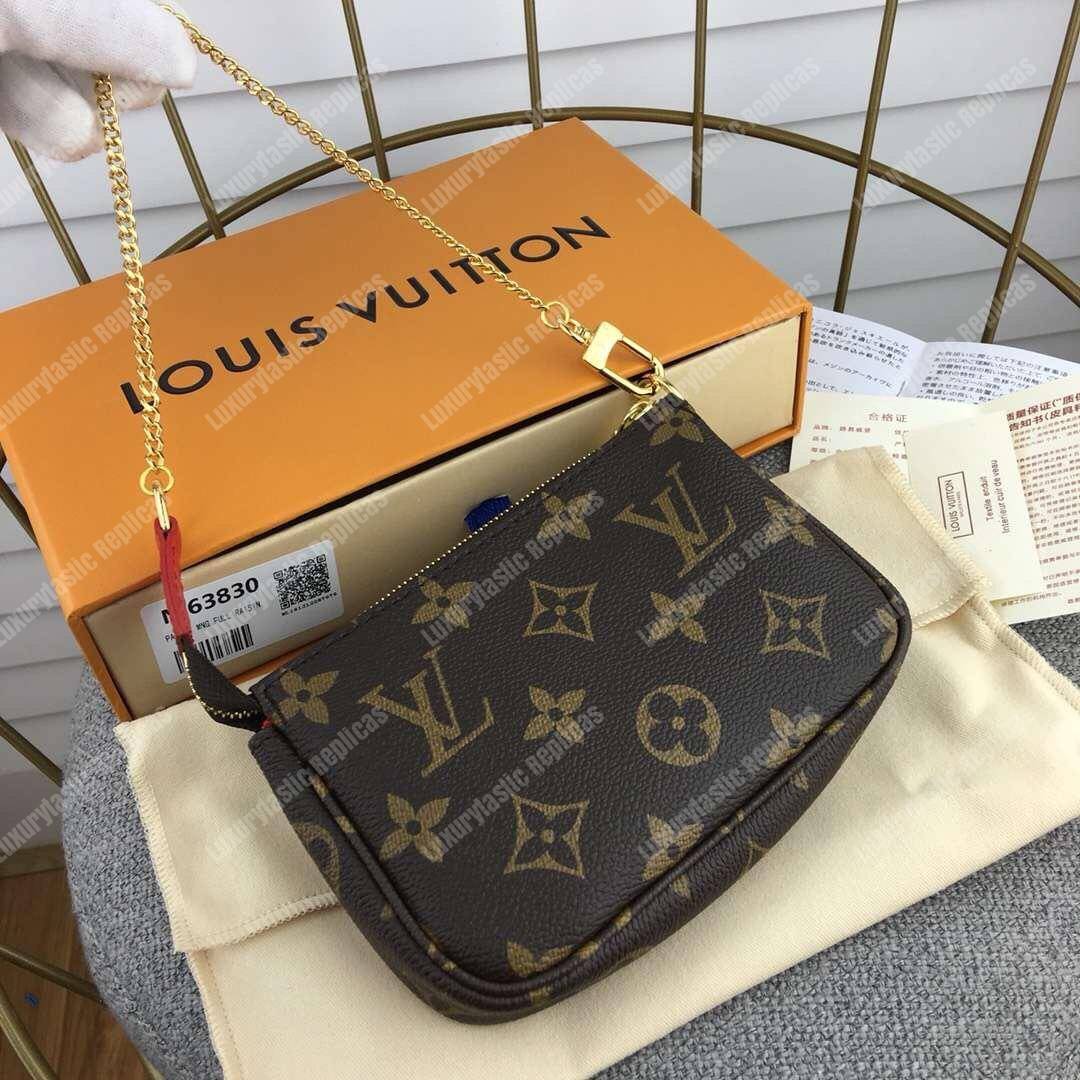 LV Mini Pochette Accessoires Lion and Cheetah