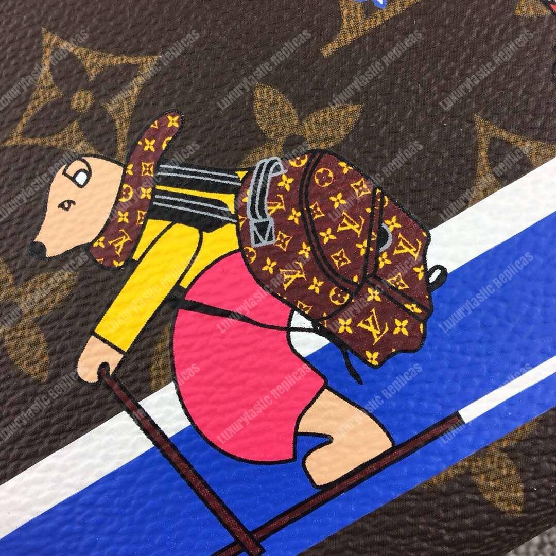 LV Zippy Wallet Monogram Christmas 2018