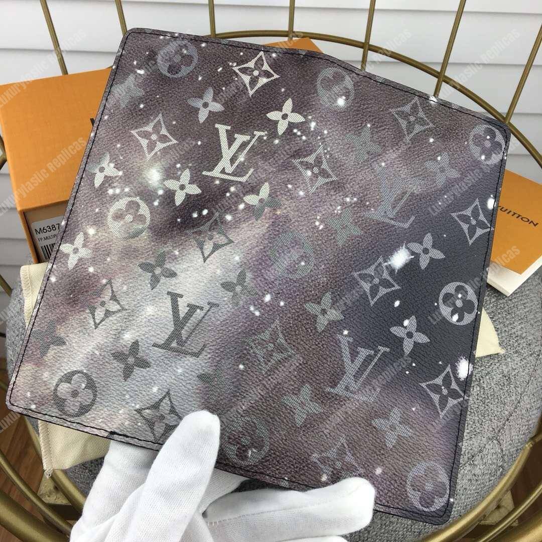 LV Spring-Summer 2019 Brazza Wallet Monogram Galaxy