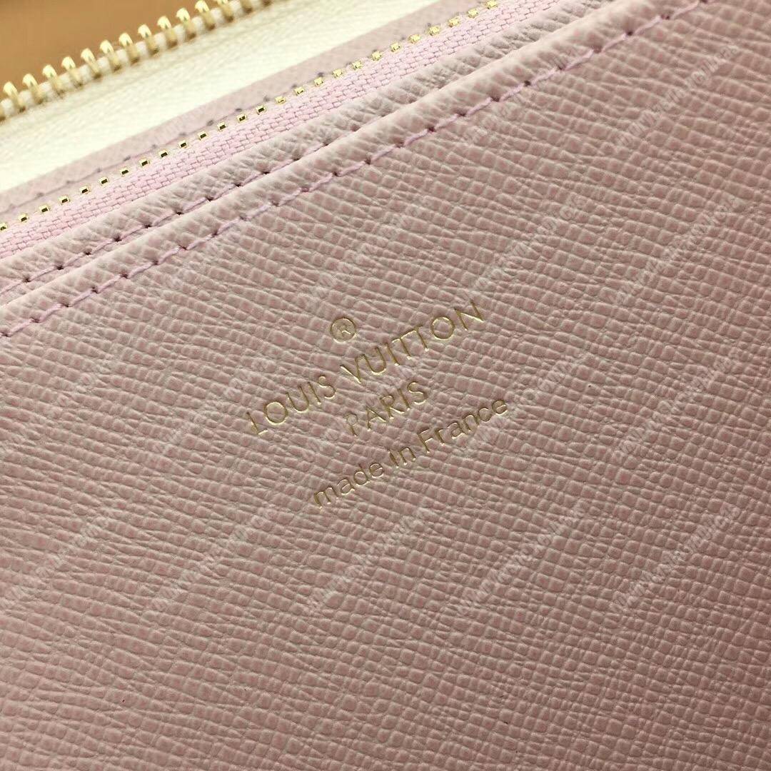 LV Zippy Wallet Damier Azure Bird Print