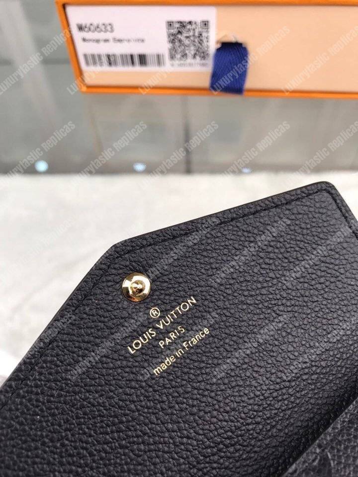 LV Key Pouch Monogram Empreinte Noir