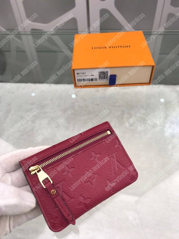 LV Key Pouch Monogram Empreinte Jaipur