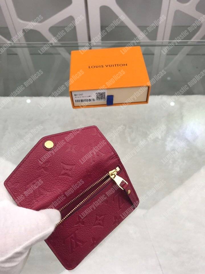LV Key Pouch Monogram Empreinte Jaipur