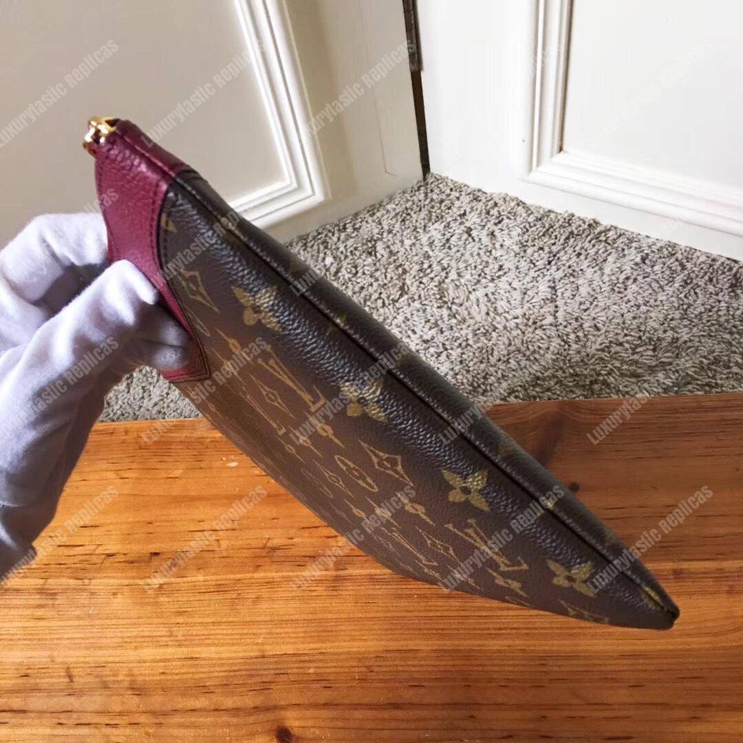 LV Daily Pouch Monogram Raisin