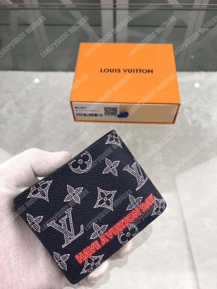 LV Multiple Wallet Monogram Upside Down Canvas