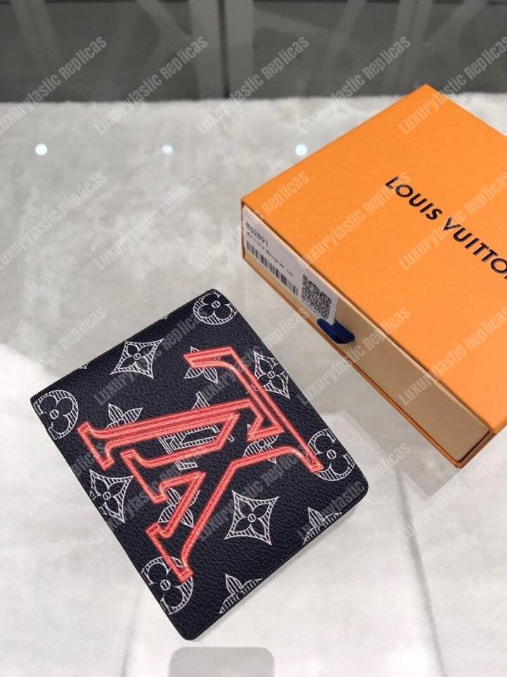 LV Multiple Wallet Monogram Upside Down Canvas