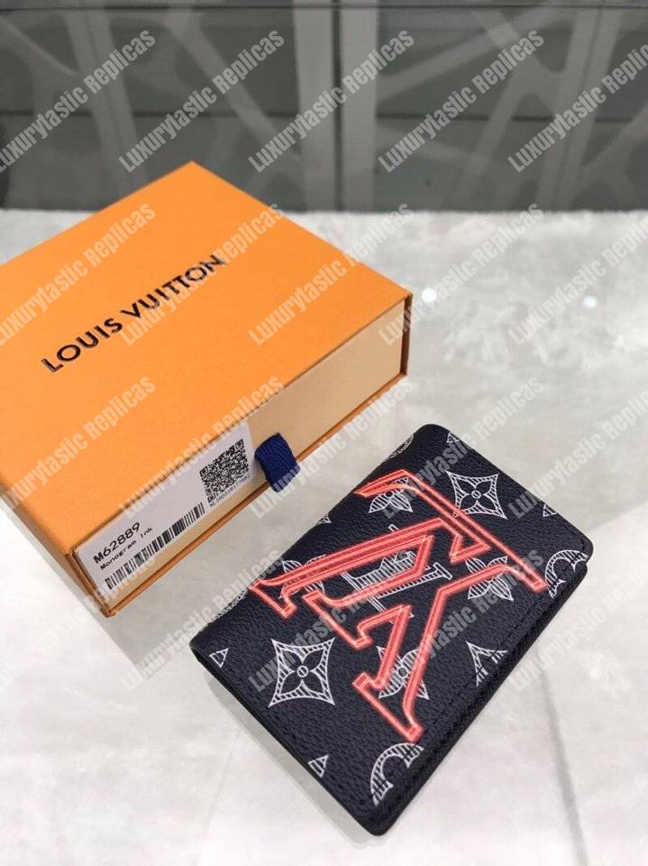 LV Pocket Organizer Monogram Upside Down Canvas
