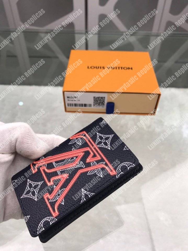 LV Pocket Organizer Monogram Upside Down Canvas