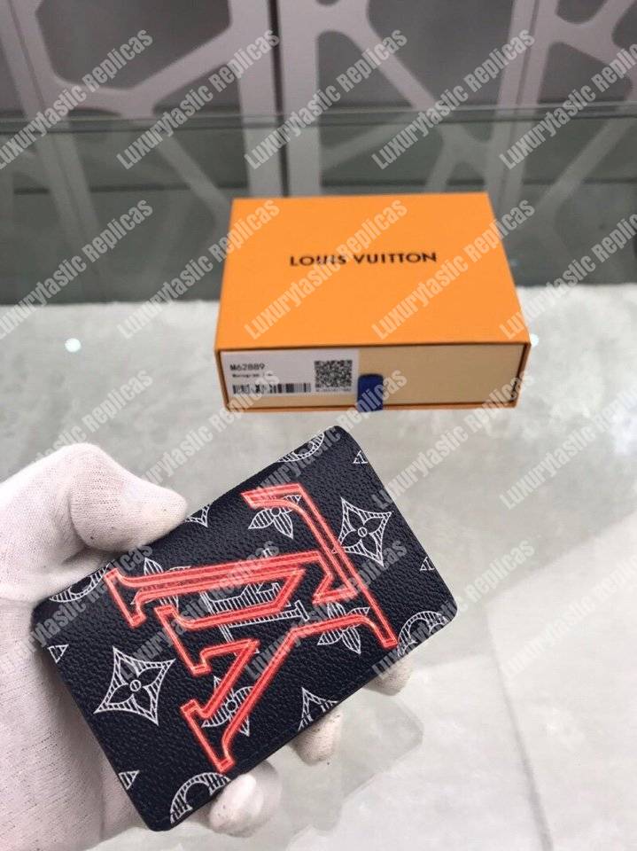 LV Pocket Organizer Monogram Upside Down Canvas