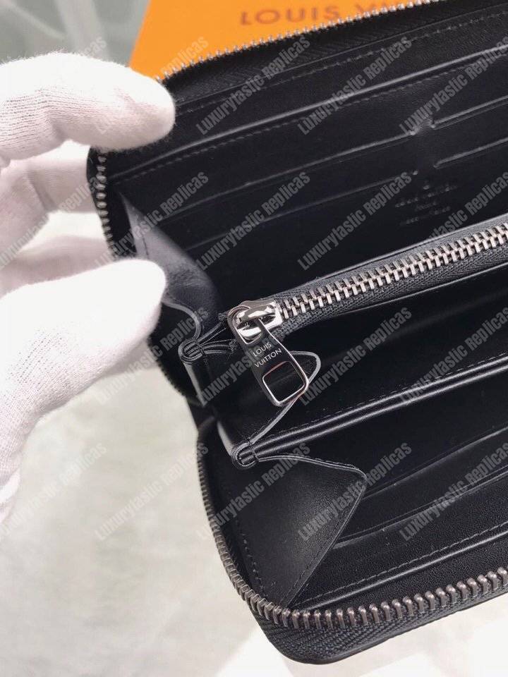 LV Zippy Wallet Damier Infini Leather Onyx