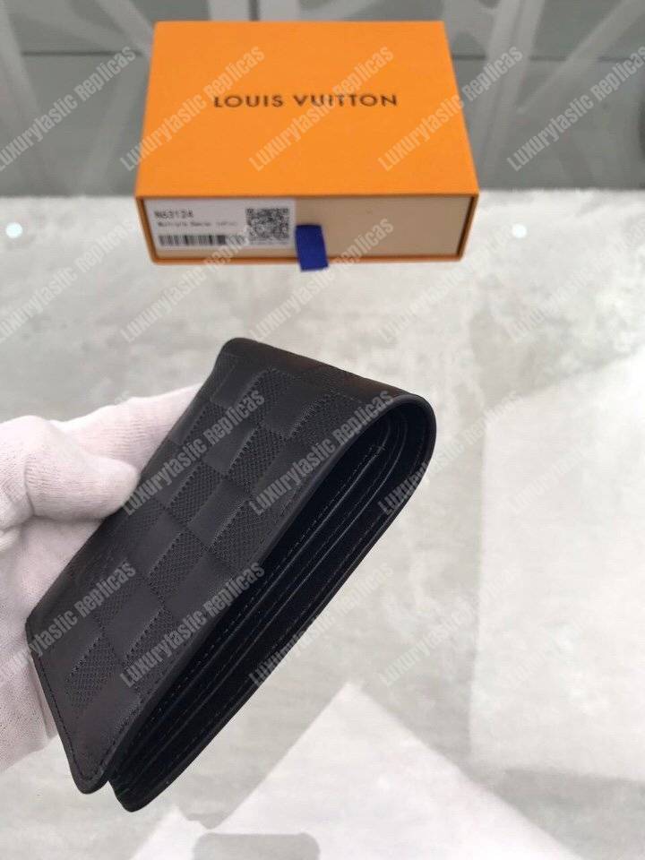 LV Multiple Wallet Damier Infini Leather Onyx