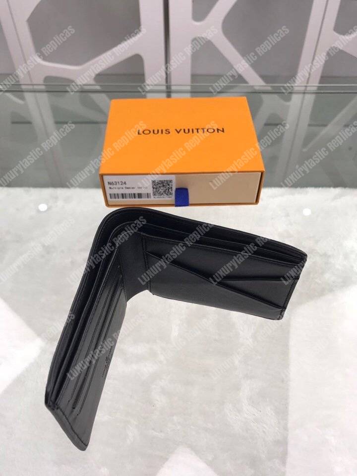 LV Multiple Wallet Damier Infini Leather Onyx