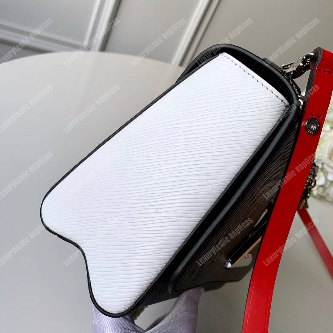 LV Twist MM Epi Love Lock Charms Black