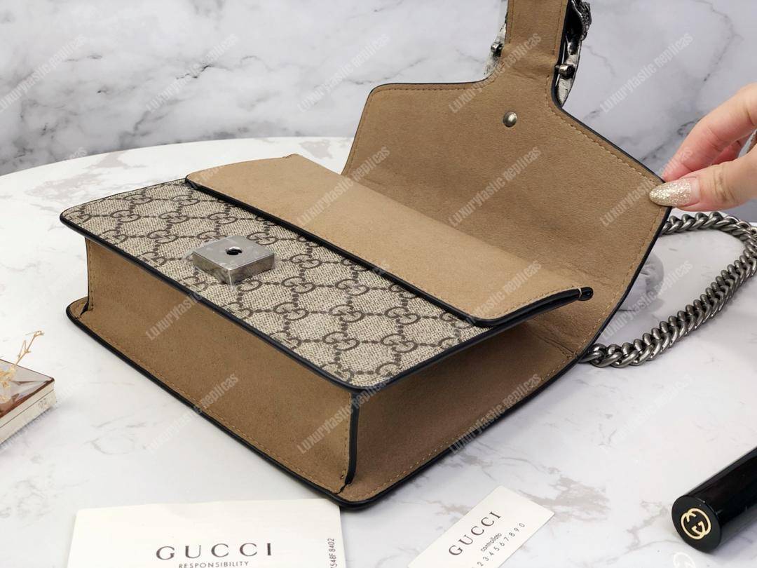 G*u*i dionysus gg sup*e mini bag beige brown