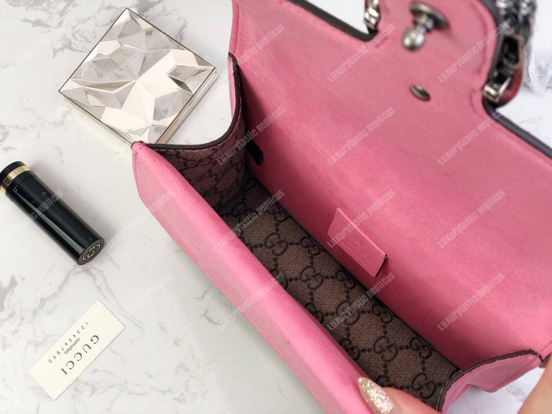 G*u*i dionysus gg sup*e mini bag beige pink