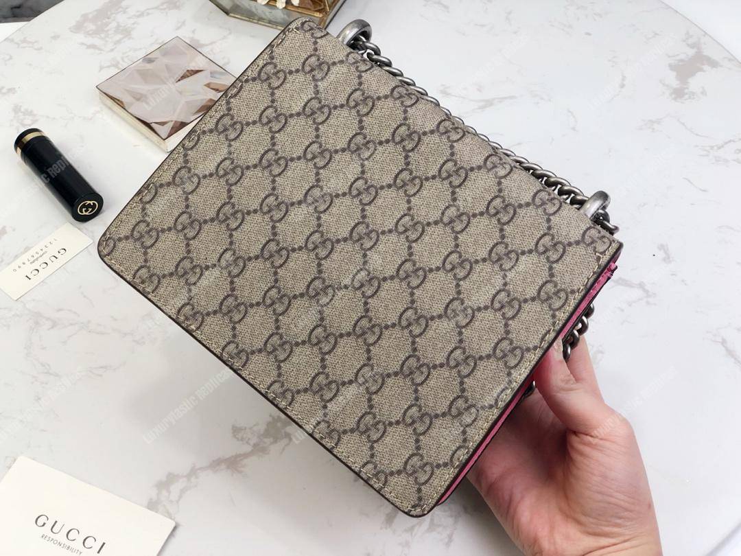 G*u*i dionysus gg sup*e mini bag beige pink