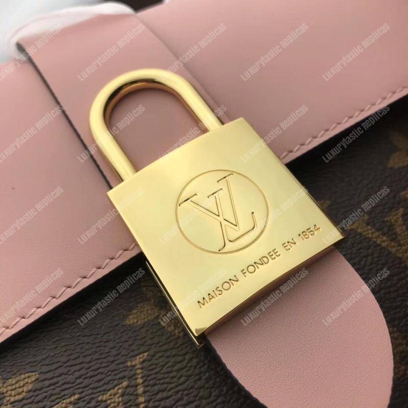 LV Locky BB Monogram Canvas Rose Poudre