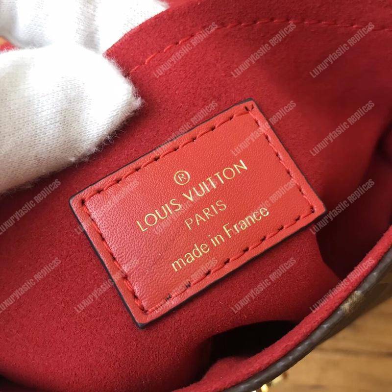 LV Locky BB Monogram Canvas Coquelicot