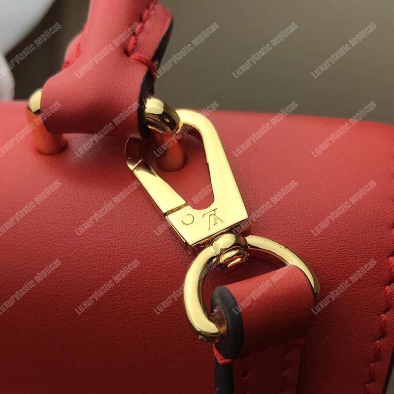 LV Locky BB Monogram Canvas Coquelicot