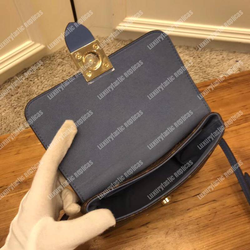 LV Locky BB Monogram Canvas Blue Jean