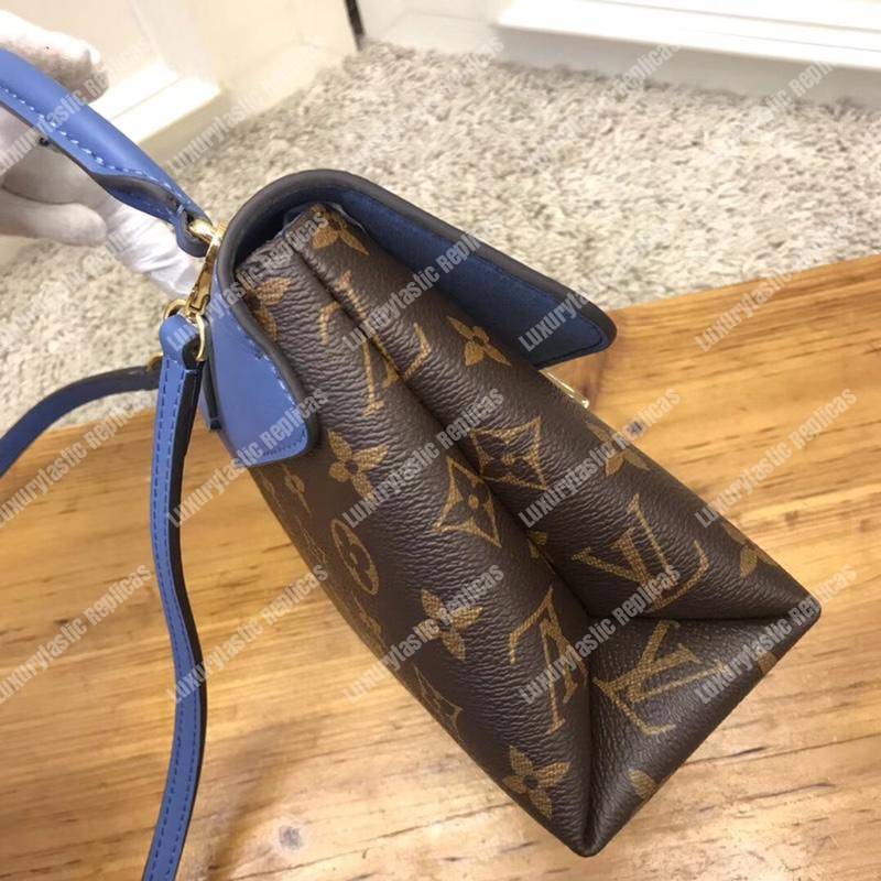 LV Locky BB Monogram Canvas Blue Jean