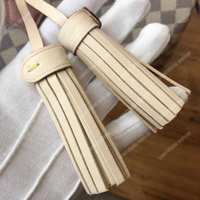 LV Speedy Bandouliere 25 Damier Azur Canvas Rose Ballerine Pink