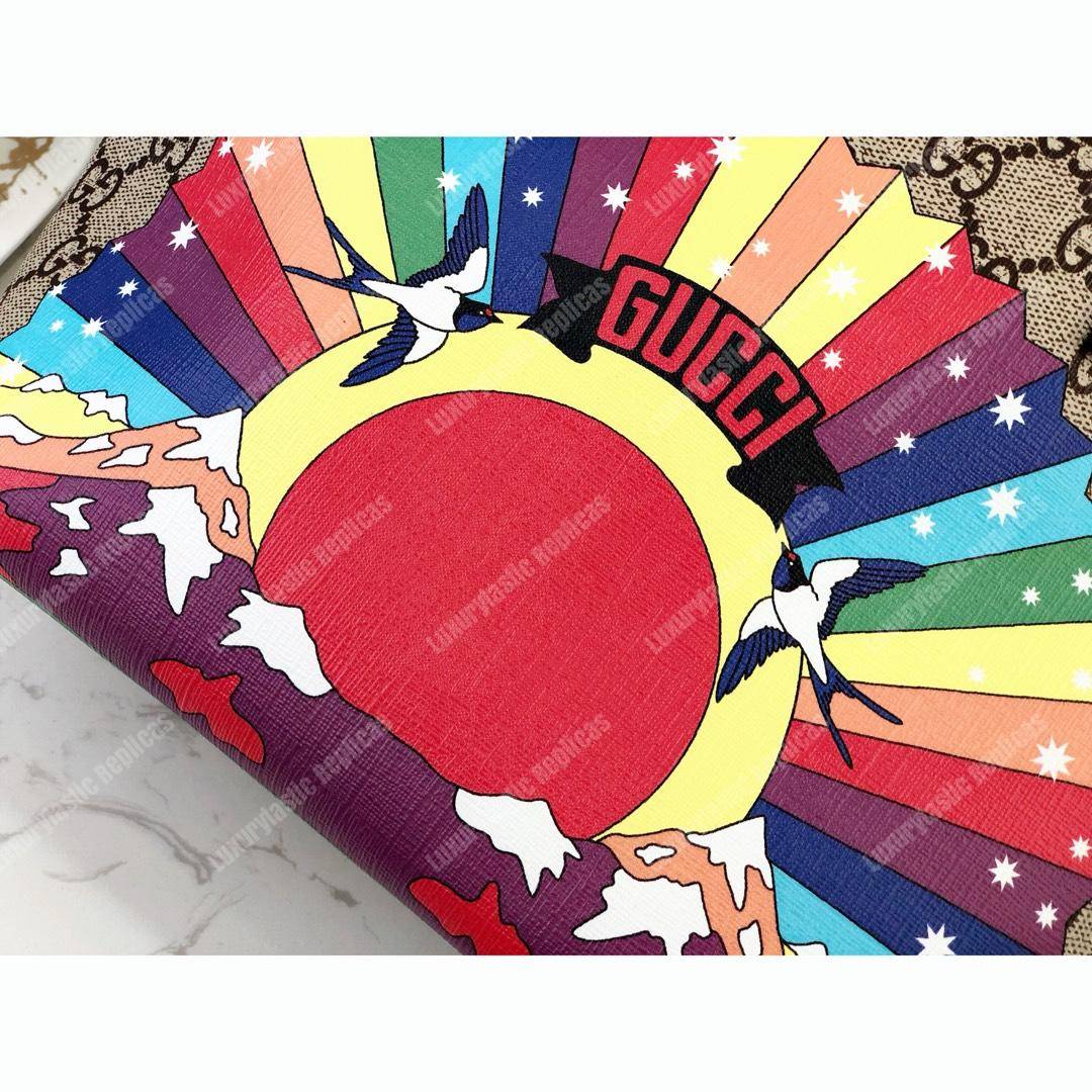 G*u*i children’s gg G*u*i rainbow birds tote