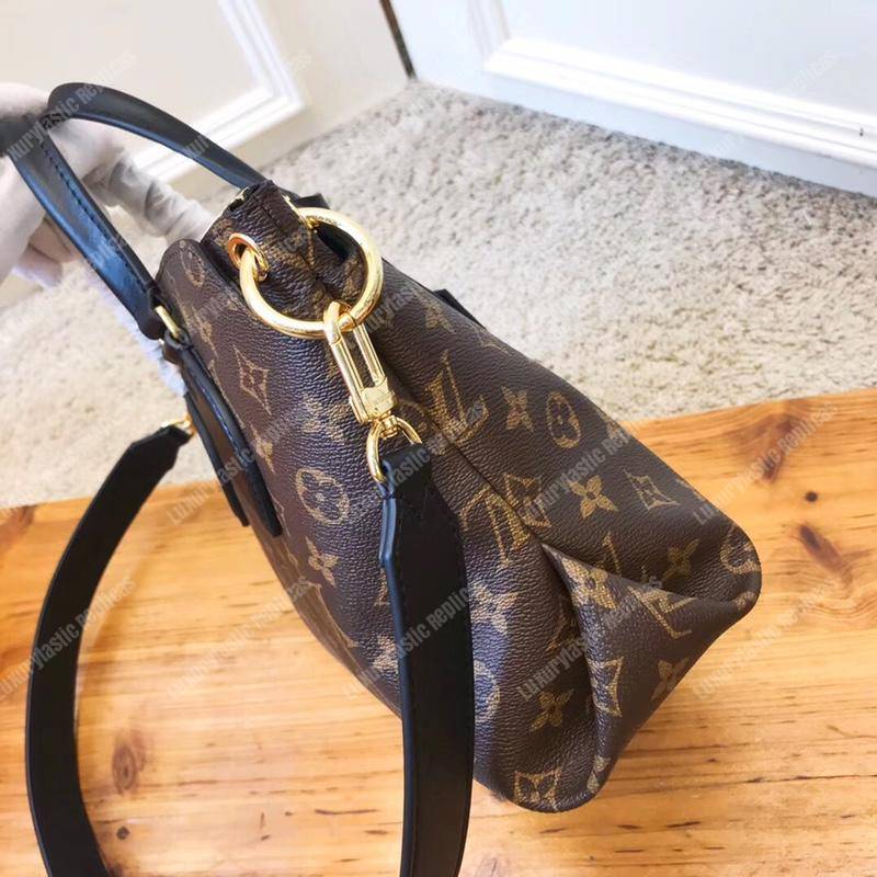 LV Flower Zipped Tote Pm Monogram canvas Noir