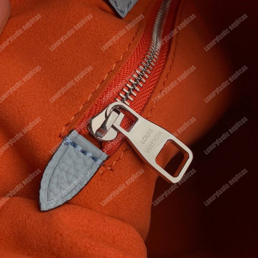 LV Babylone Chain BB Mahina Bleu Horizon Pumpkin